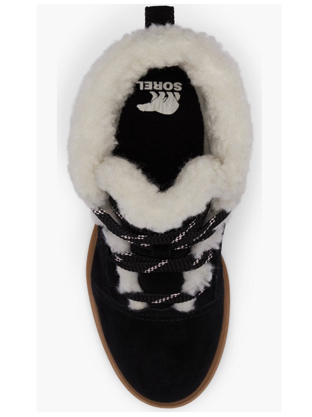Sorel Evie II Cozy Waterproof Wedge Black Fur Lined  Winter Bootie-Sz 10.5, NWOB - Picture 3 of 16